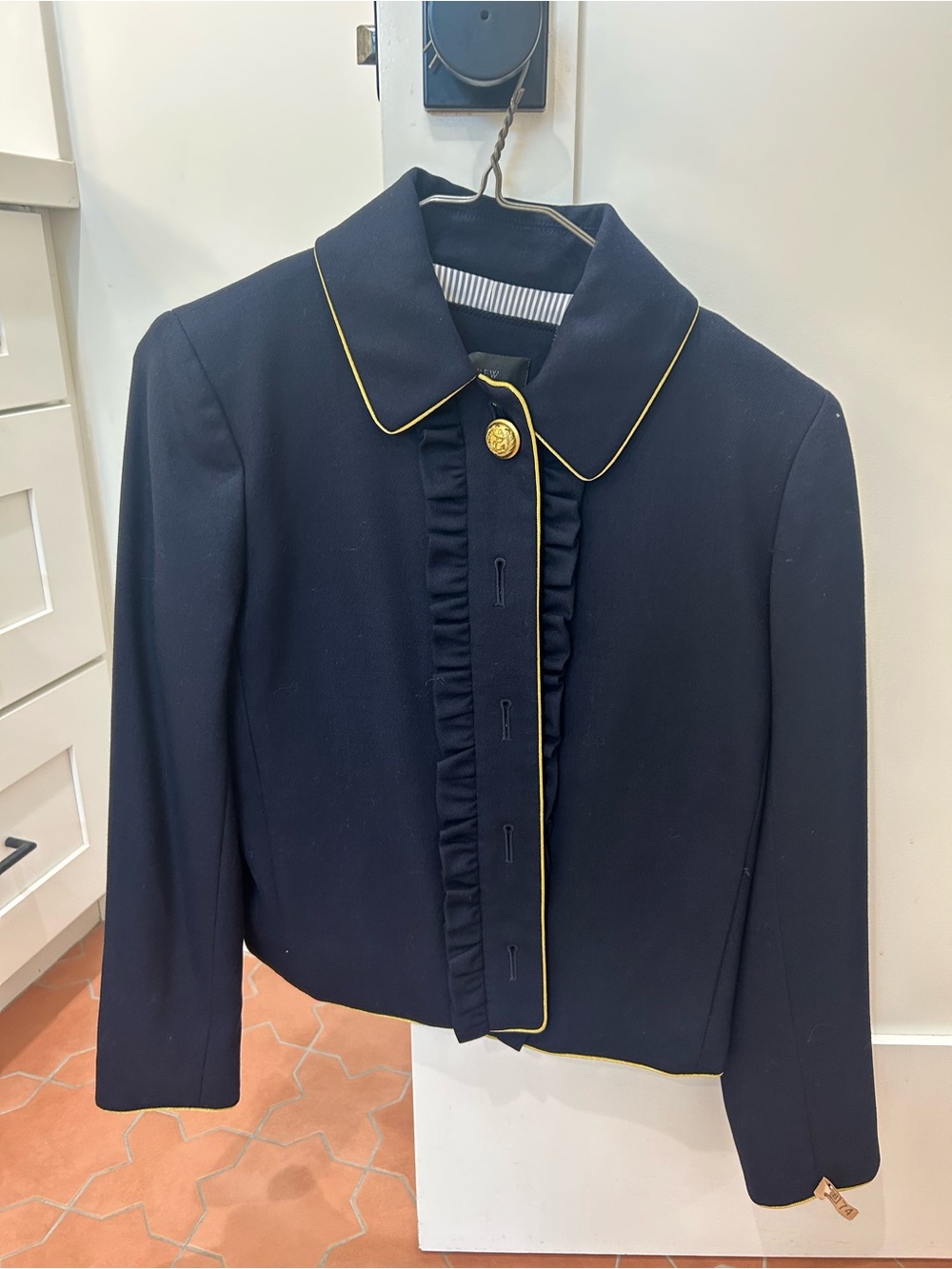 J Crew cropped Lady jacket